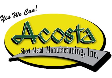 acosta sheet metal manufacturing san jose ca|acosta sheet metal manufacturing.